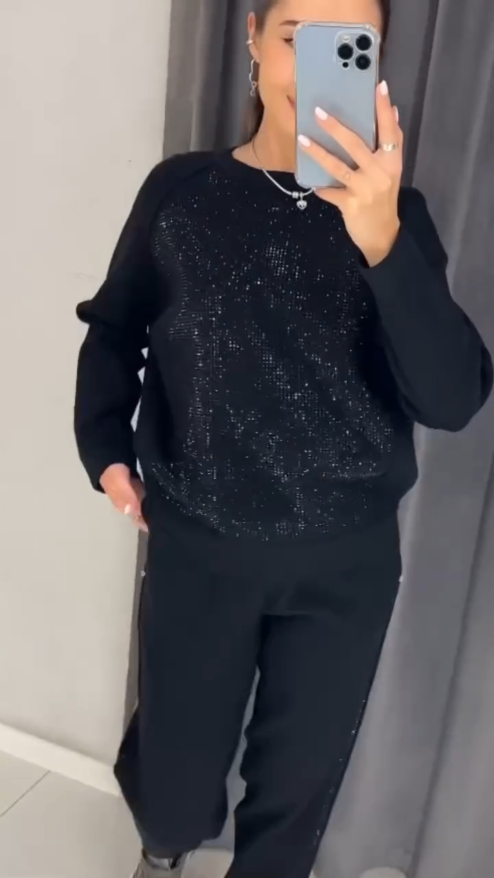 Conjunto de jersey y pantalón deportivo ✨