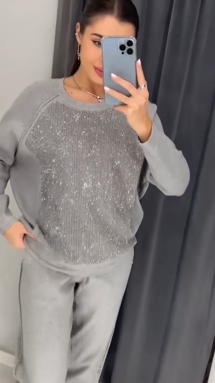 Conjunto de jersey y pantalón deportivo ✨